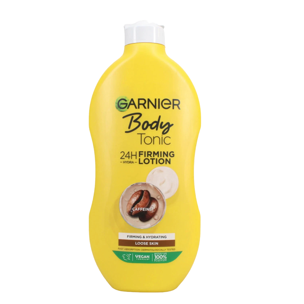 Garnier Body Tonic 24H Firming Lotion For Loose Skin 400ml - 3 PACK