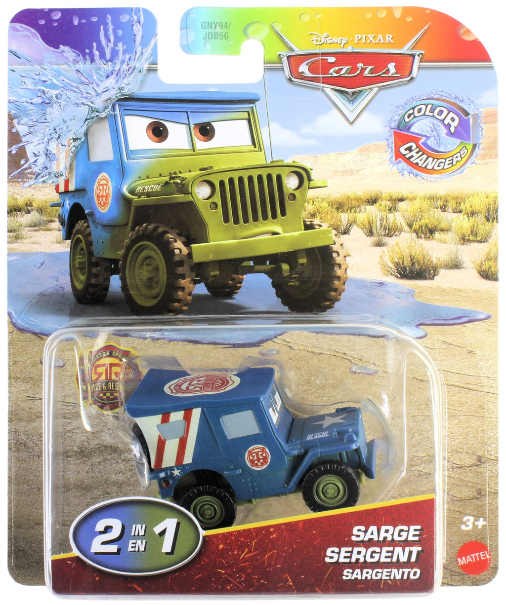 Disney Pixar Cars Colour Changers 1:55 Scale Offical