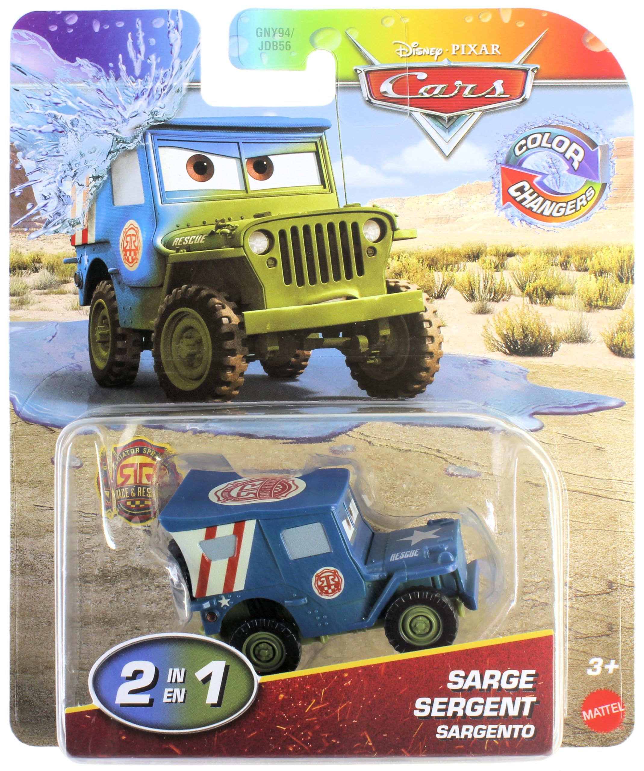 Disney Pixar Cars Colour Changers 1:55 Scale Offical