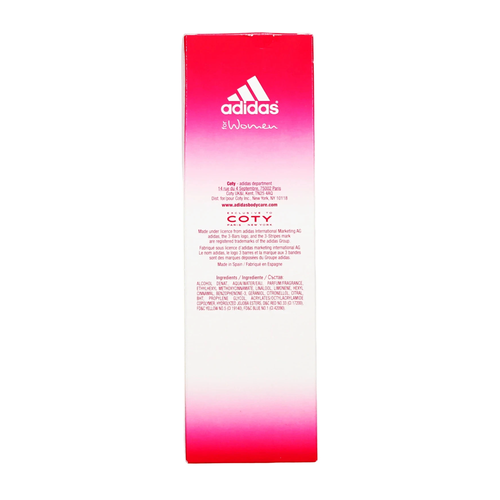 Adidas Fruity Rhythm Eau de Toilette Spray Women's Fragrance + 2 Shower Gel