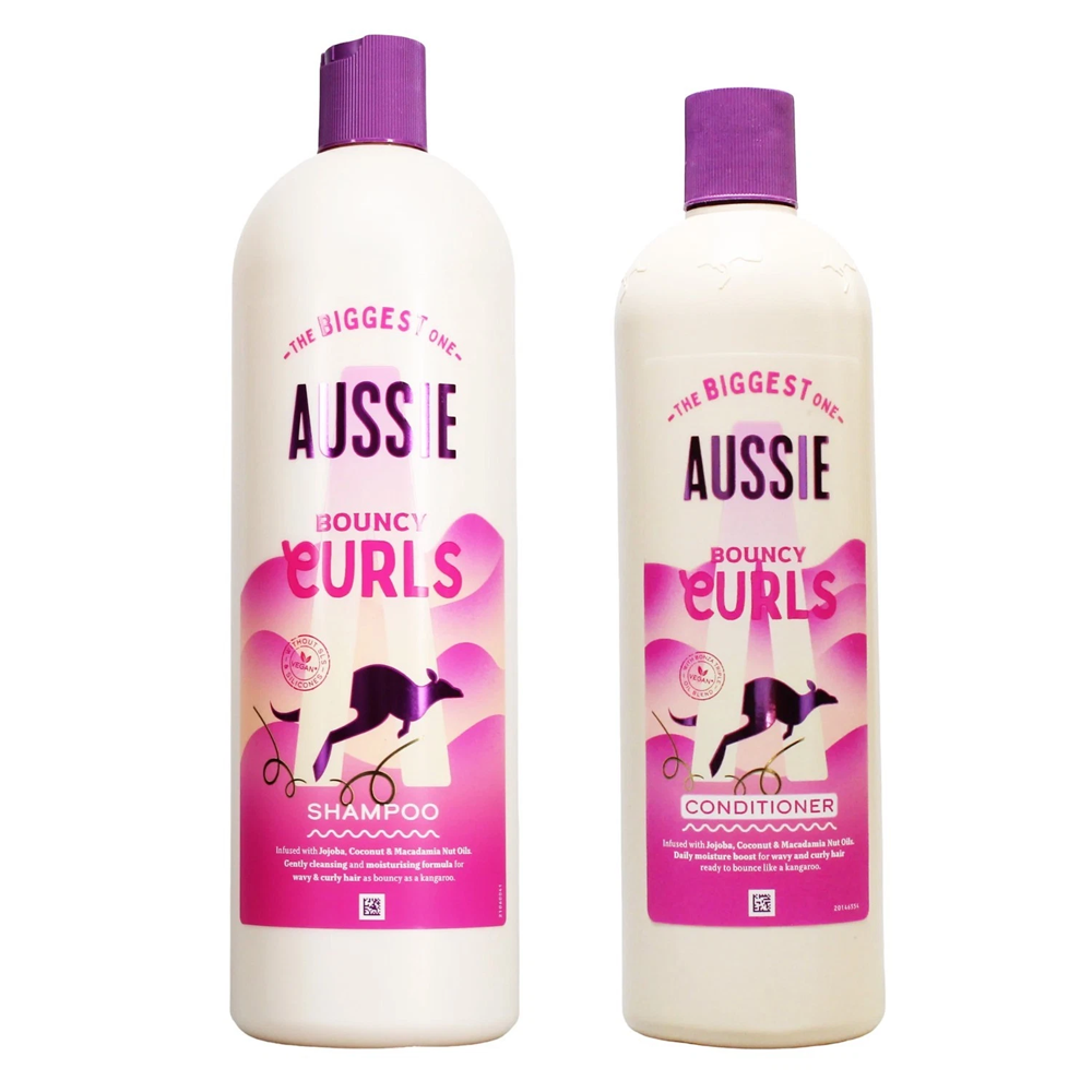 Aussie Bouncy Curls Conditioner & Shampoo 