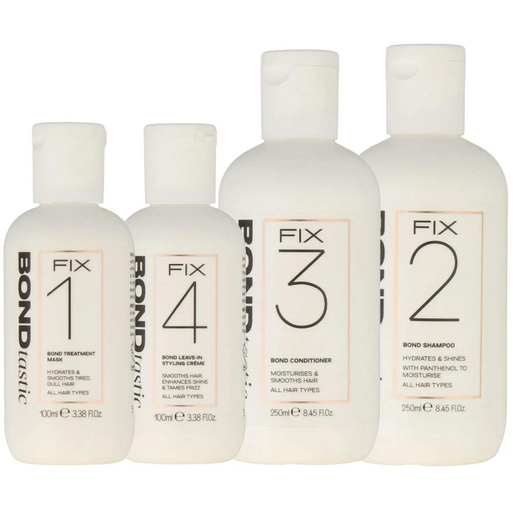 BONDtastic Bond Shampoo, Conditioner & Leave-in Cream Mask - Set of 4