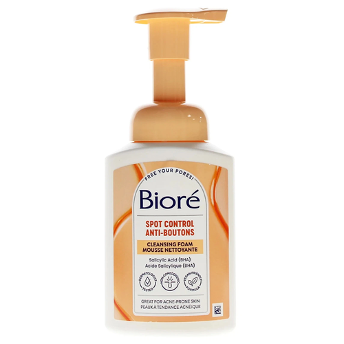 Biore Spot Control Cleansing Foam  Acne Prone Skin Salicylic Acid 200ml - 3