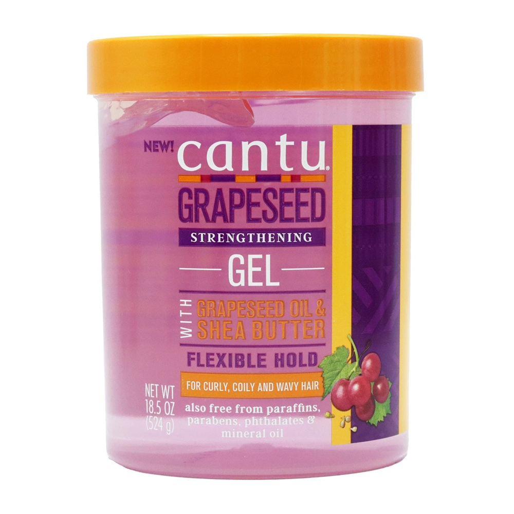 Cantu Grapeseed Strengthening Gel Alcohol Free 524g