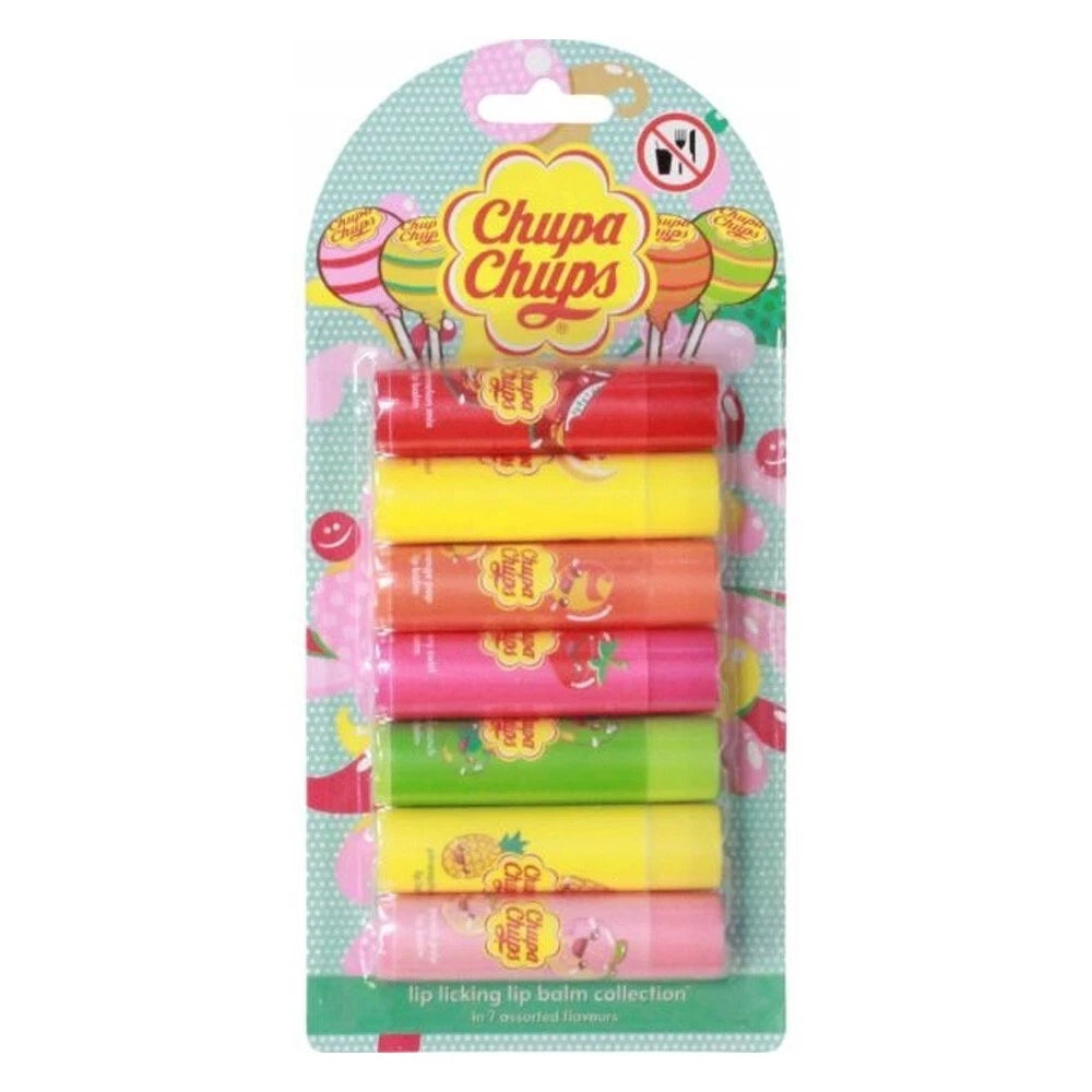 Chupa Chups Lip Balm Set - 7 Balm Gift Set