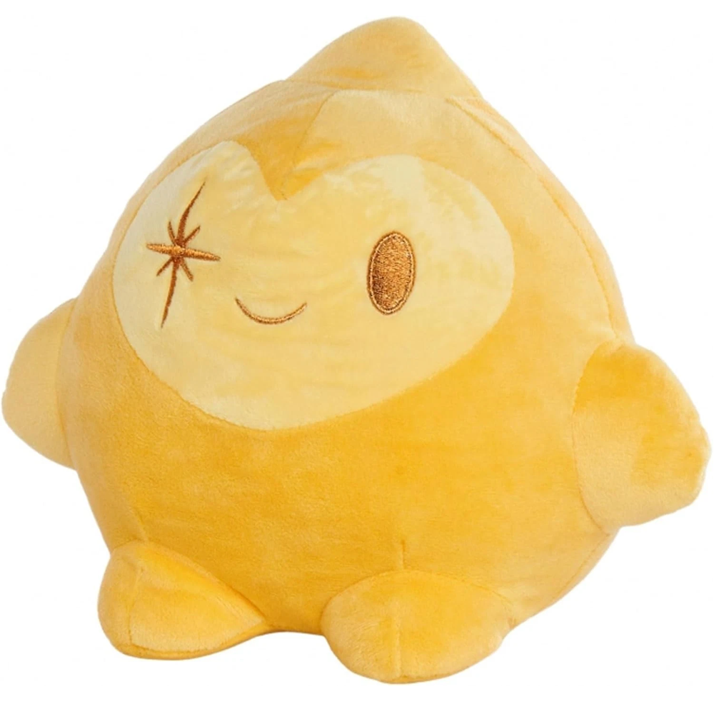 Disney Wish Star Yellow Soft Cuddly Toy Stuffed Teddy Bear Movie Film 23cm 
