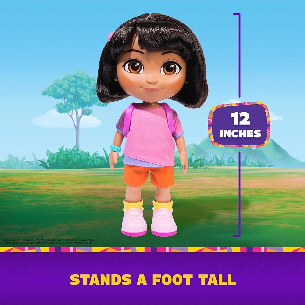 Dora The Explorer Sing & Explore 12" Doll Bilingual Phrases & Music