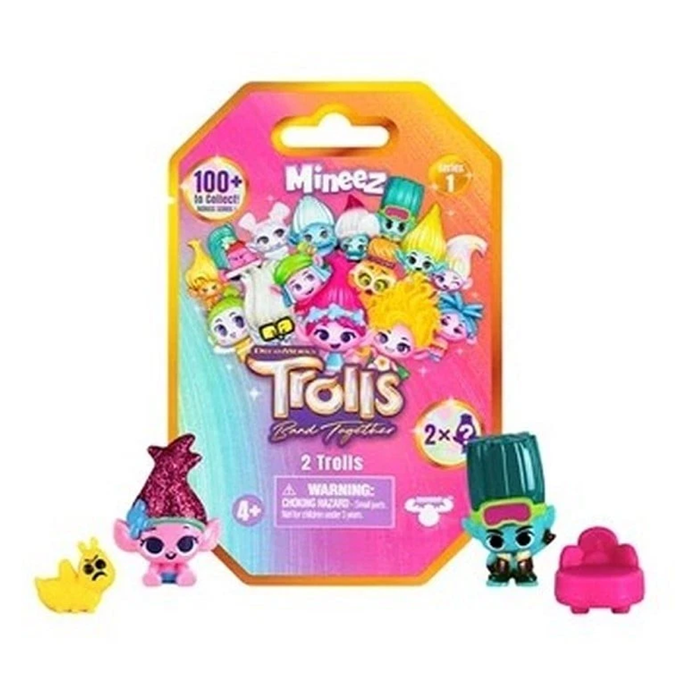 DreamWorks Trolls Band Together Series 1 Bags Mineez - 2 Trolls - 6 PACK