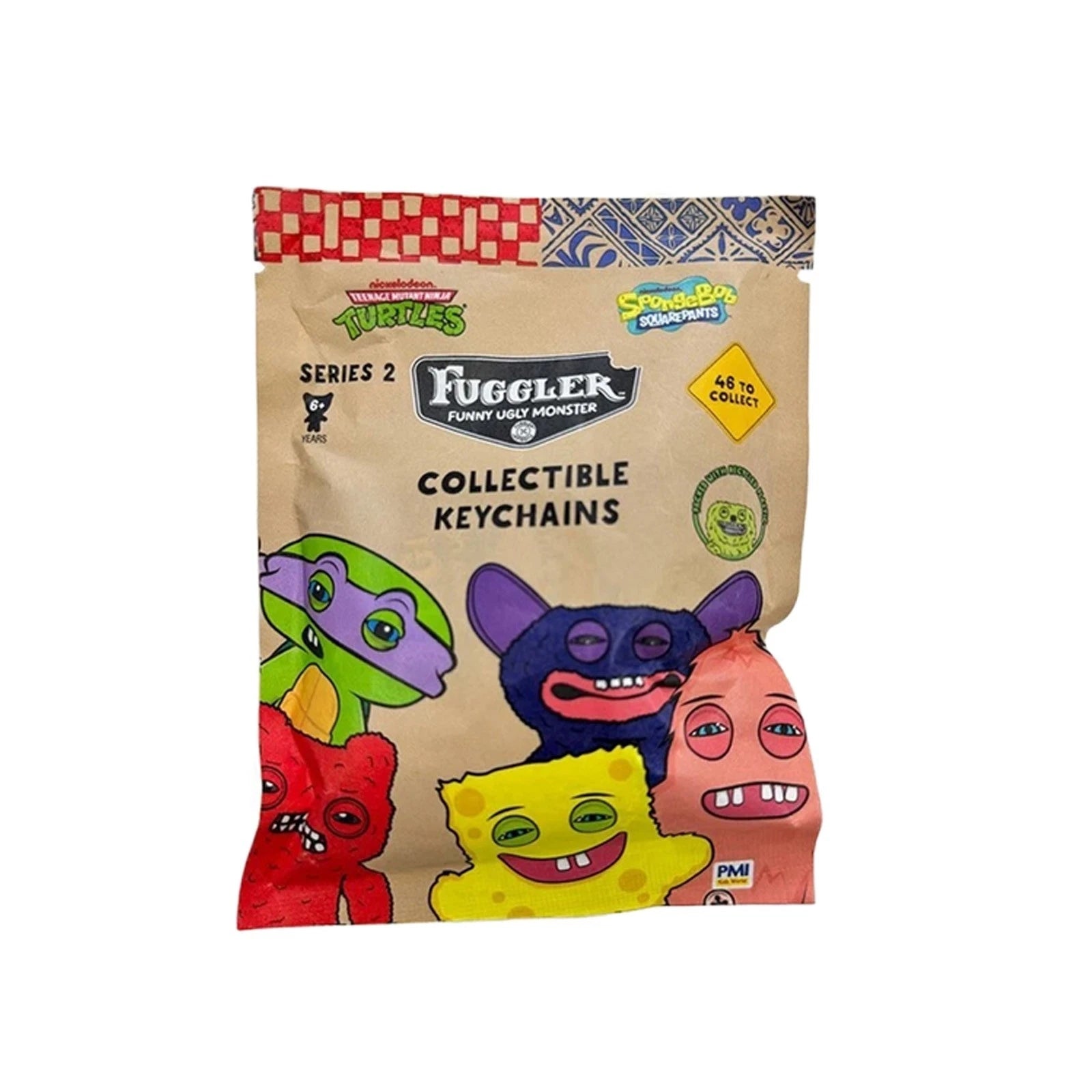 Fuggler Keychain Series 2 Spongebob
