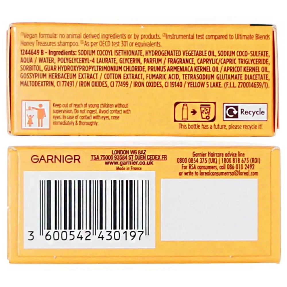 Garnier Ultimate Blends Apricot Kids Shampoo Bar