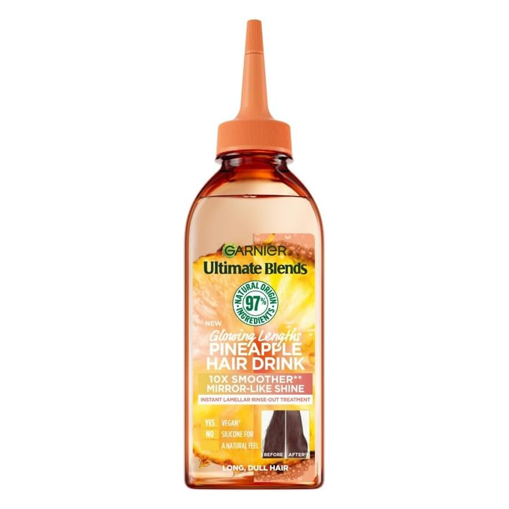 Garnier Ultimate Blends Glowing Lengths Pineapple Hair Drink 