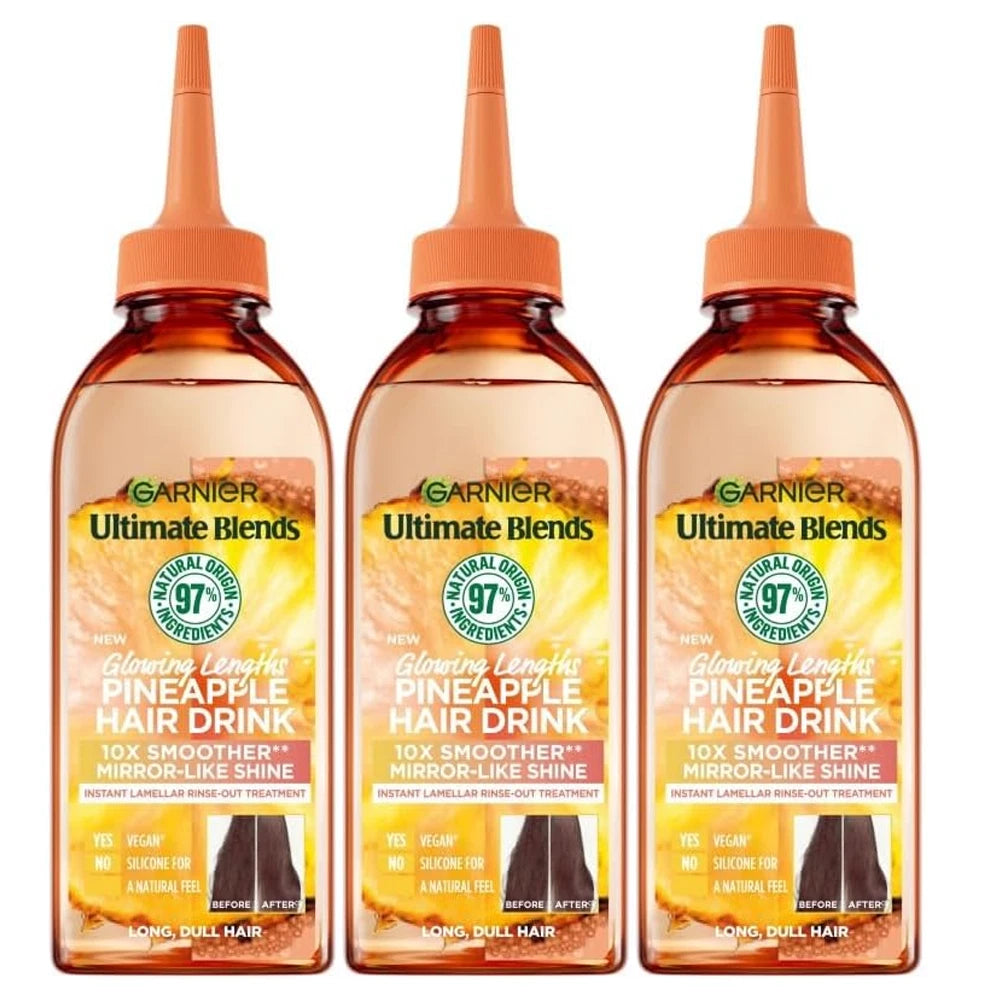 Garnier Ultimate Blends Glowing Lengths Pineapple Hair Drink 200ml