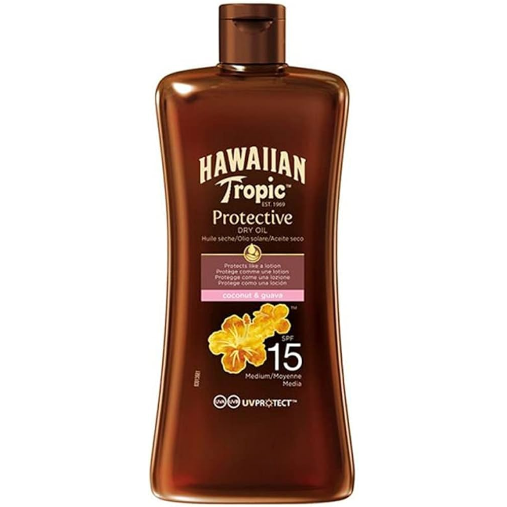 Hawaiian Tropic Glowing Protection Dry Oil SPF 15 100ml