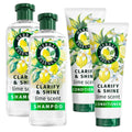 Herbal Essences Clarify & Shine Lime Scent Shampoo & Conditioner - 4 PACK