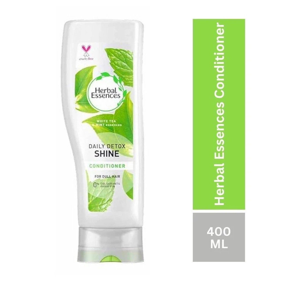 Herbal Essences Detox Shine Conditioner White Tea & Mint 400ml - 3