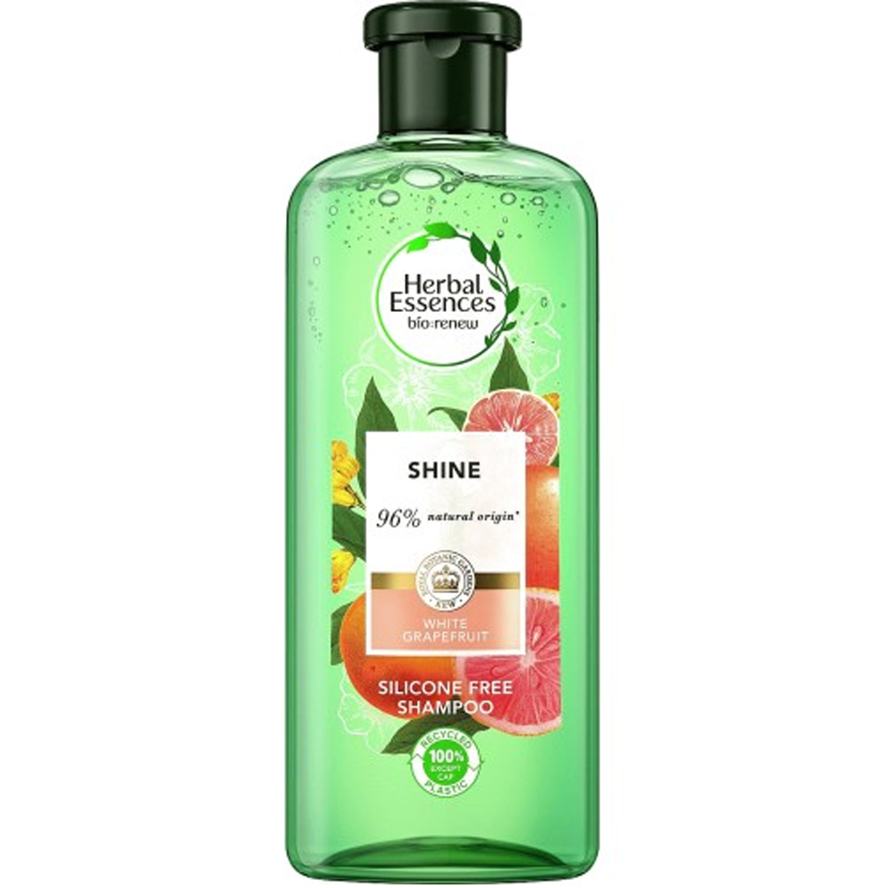 Herbal Essences Shine/Volume White Grapefruit Shampoo 400ml Silicon Free 