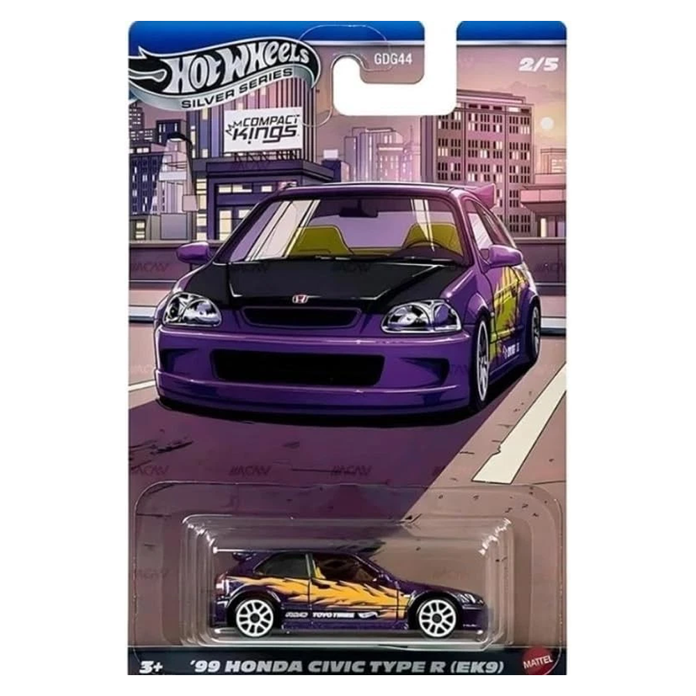 Hot Wheels 1:64 Silver Series Compact Kings - SET 5