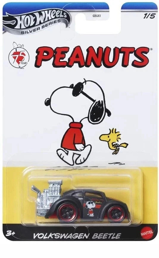 Hot Wheels Peanuts Silver Series 1985 Honda Volkswagen Beetle