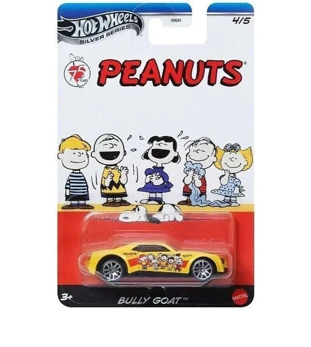 Hot Wheels Peanuts Silver Series Bully Goat