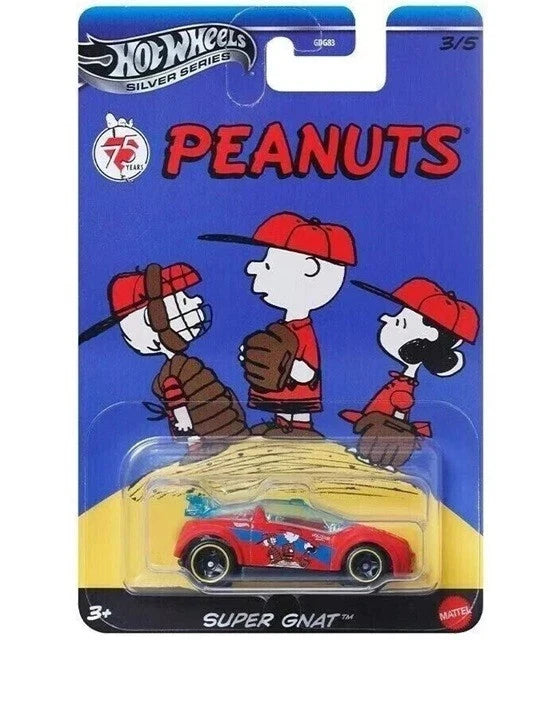 Hot Wheels Peanuts Silver Series Super Gnat