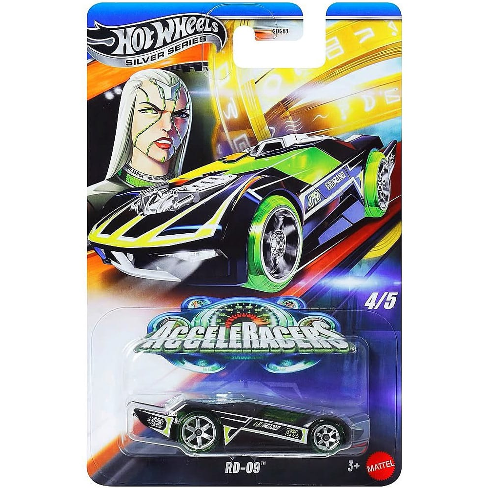 Hot Wheels Silver Series 2025 Acceleracers - 5 PACK