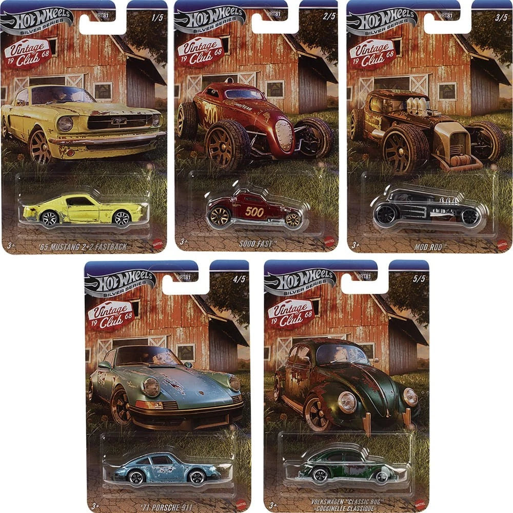Hot Wheels Silver Series 2025 Vintage Club Series 