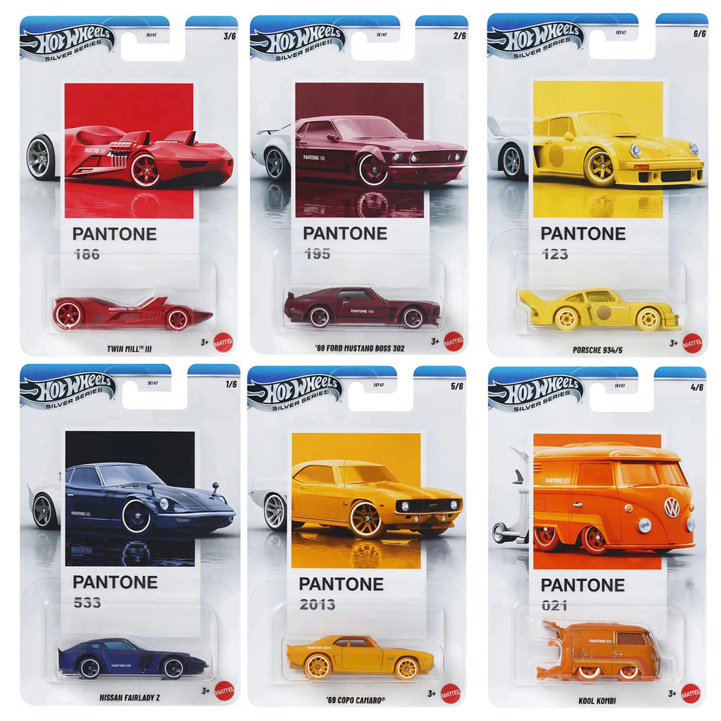 Hot Wheels Silver Series 2026 Pantone Series