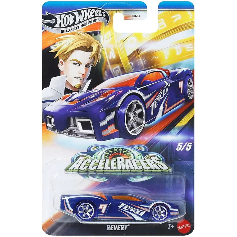 Hot Wheels Silver Series Acceleracers GDG83 - 5 PACK