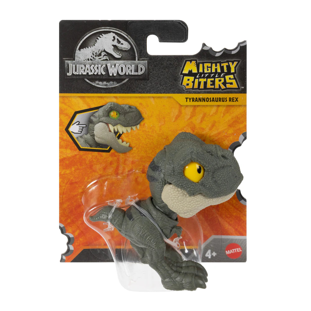 
Jurassic World: Mighty Little Biters - Tyrannosaurus Rex Dinosaur Toy JFC92