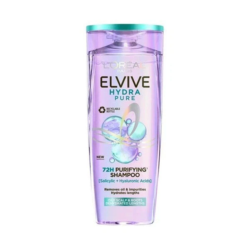 L'Oreal Elvive Hydra Pure 72H Purifying Shampoo 400ml - 3