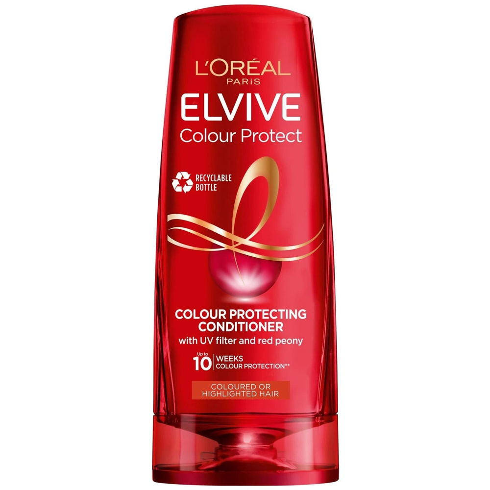 L'Oreal Paris Elvive Colour Protect Conditioner Red Peony 500ml - 3