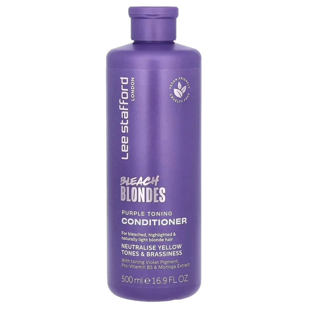 Lee Stafford Bleach Blondes Purple Toning Conditioner 500ml