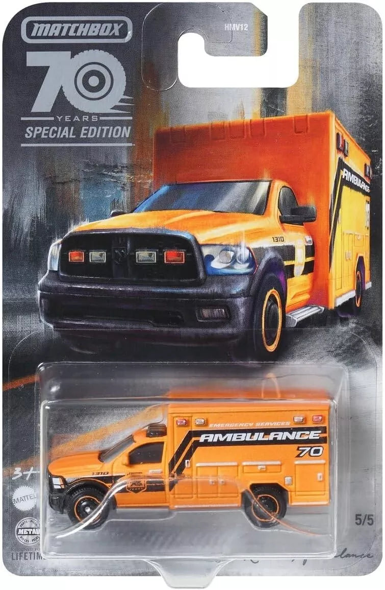 Matchbox 70 YEARS SPECIAL EDITION ambulance