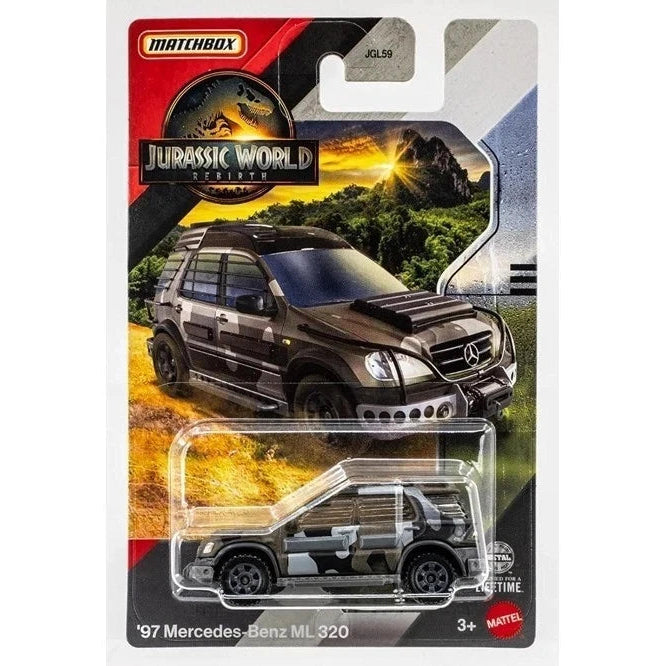 Matchbox Jurassic World Rebirth JGL59 - 97 Mercedes Benz ML 320