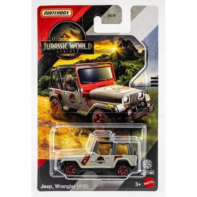 Matchbox Jurassic World Rebirth JGL59 - Jeep Wrangler