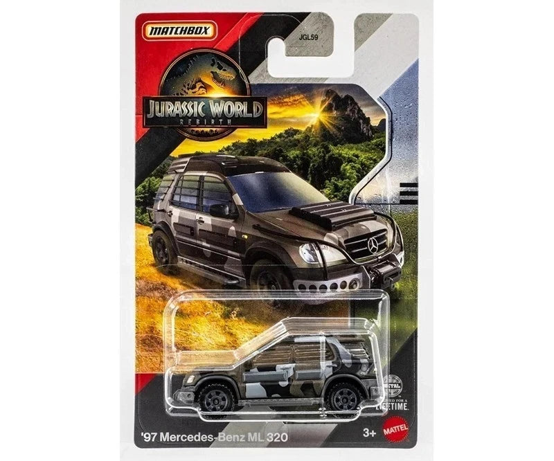 Matchbox Jurassic World Rebirth JGL59 97 Mercedes Benz ML 320