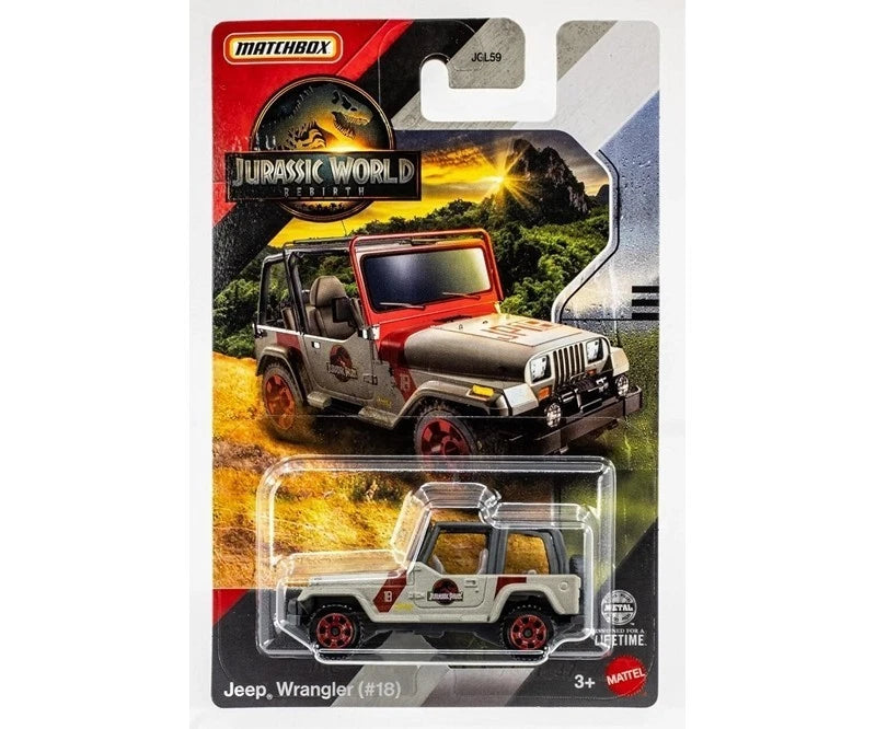 Matchbox Jurassic World Rebirth JGL59 Jeep Wrangler