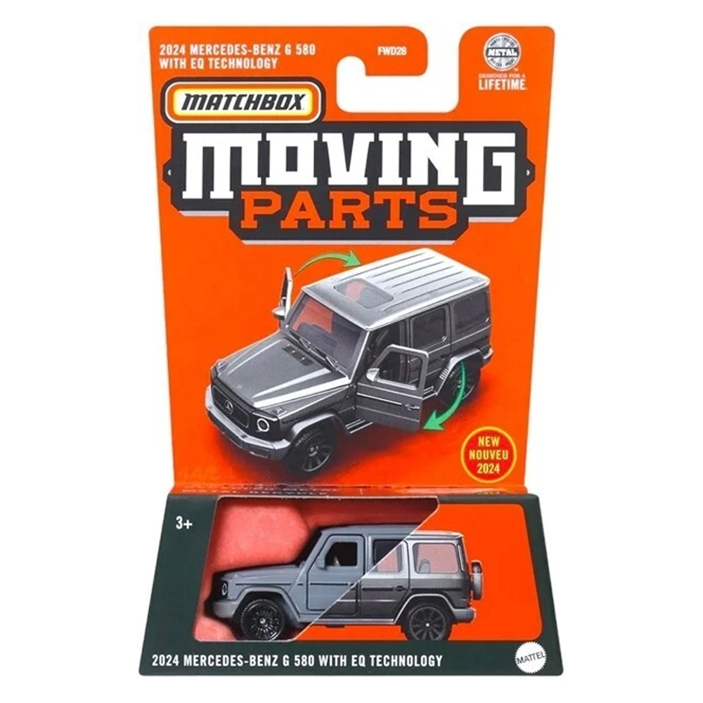 Matchbox Moving Parts 1/64 2024 Mercedes-Benz G 580 With EQ Technology FWD28