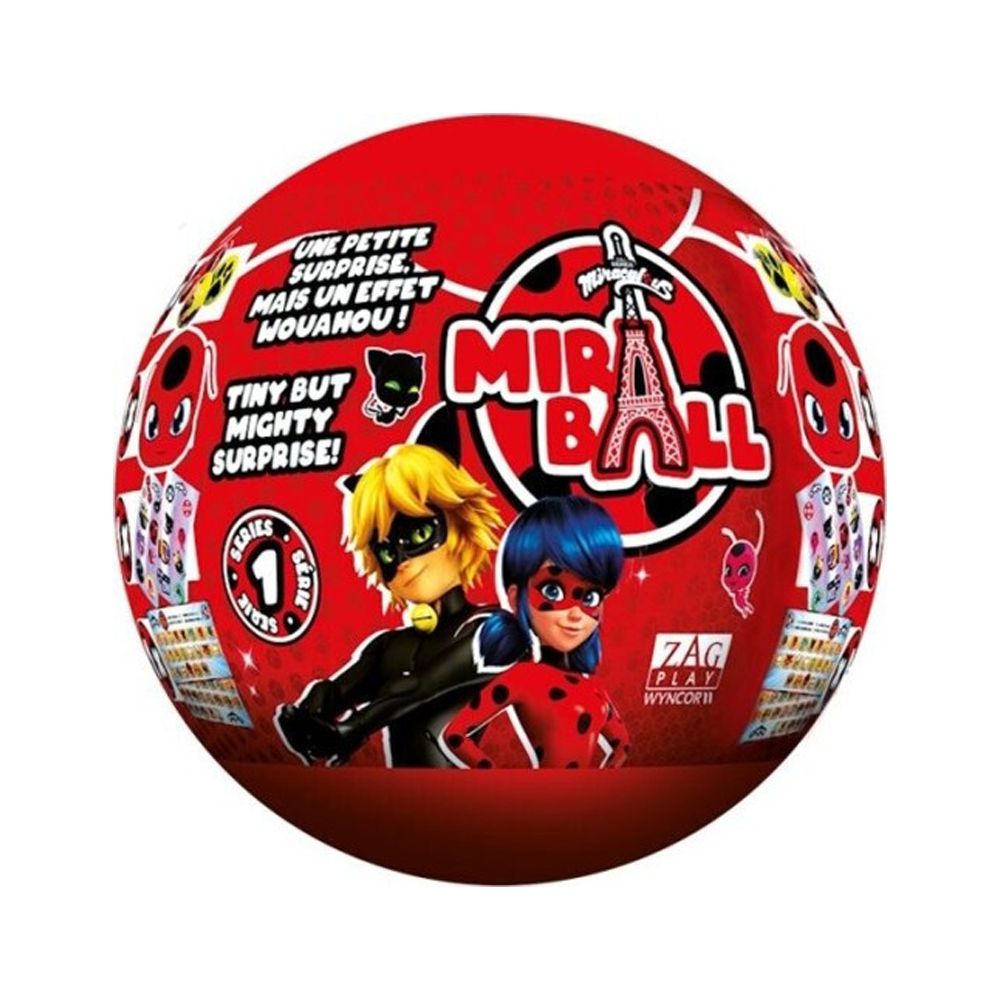 Miraculous Plush Ball Suprise Metal Mira Ball