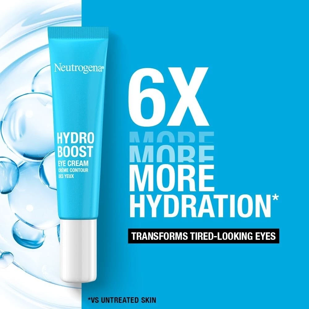 Neutrogena Hydro Boost Eye Awakening Gel Cream - 2 PACK