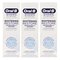 Oral-B 3D White Clinical Whitening Restore Power Fresh Toothpaste 70ml - 3 PACK