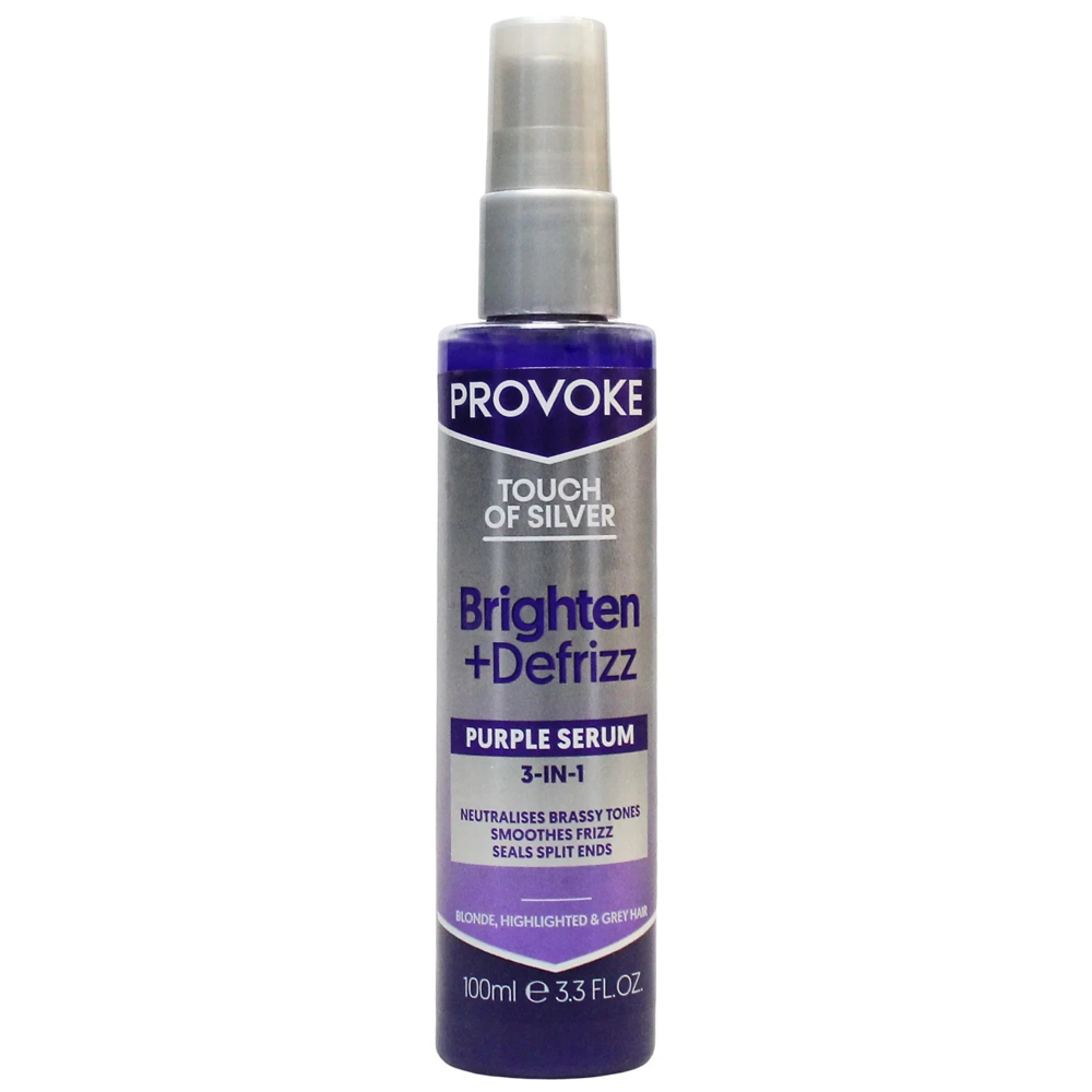 Provoke Touch of Silver Brighten & Defrizz 3 in 1 Purple Serum
