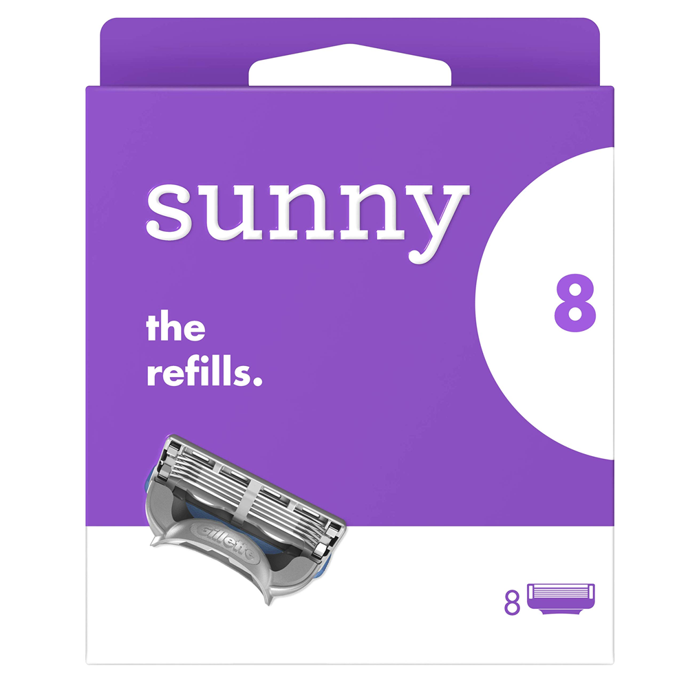 Sunny Women's Shaver Razor Cartridge Refills 