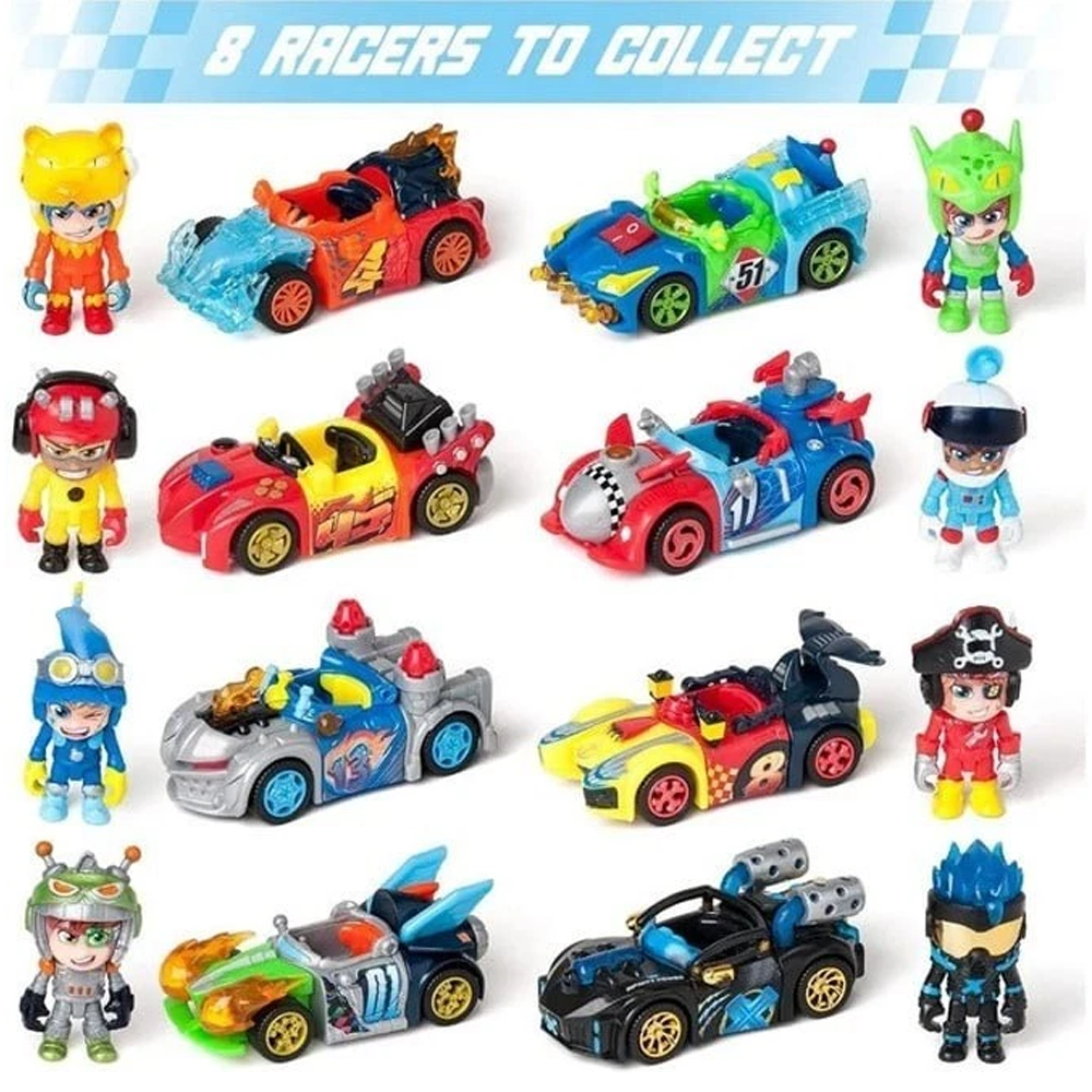 T-Racers Turbo Tuning Team Magic Box TOYS Collectable TR1 Series