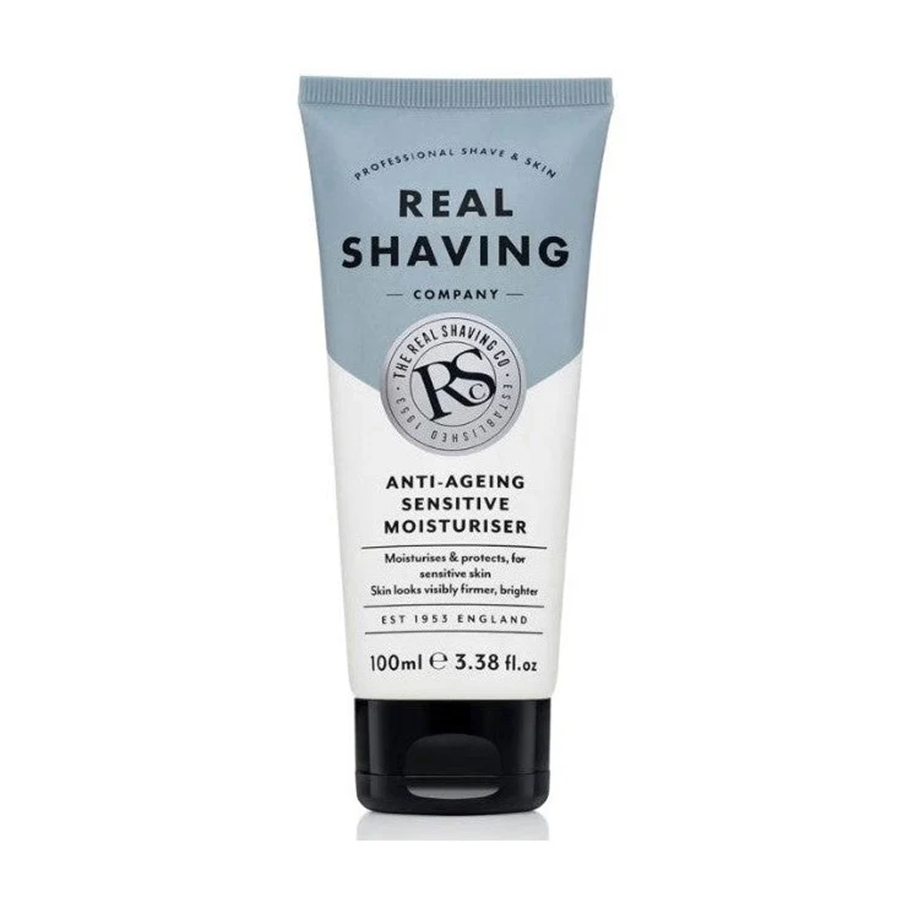 The Real Shaving Company Anti Ageing Sensitive Moisturiser For Men 100ml - 3 