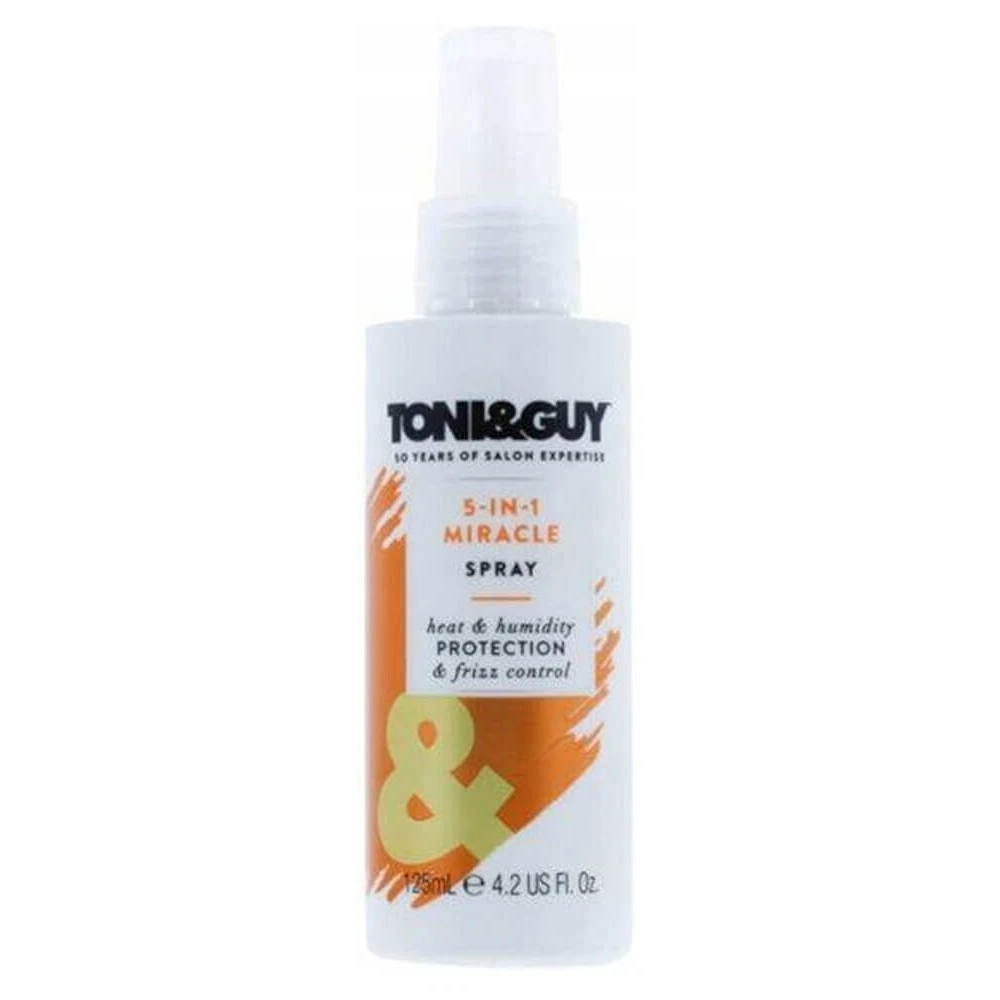 Toni & Guy 5-in-1 Miracle Heat Protection Spray & Frizz Control 125ml