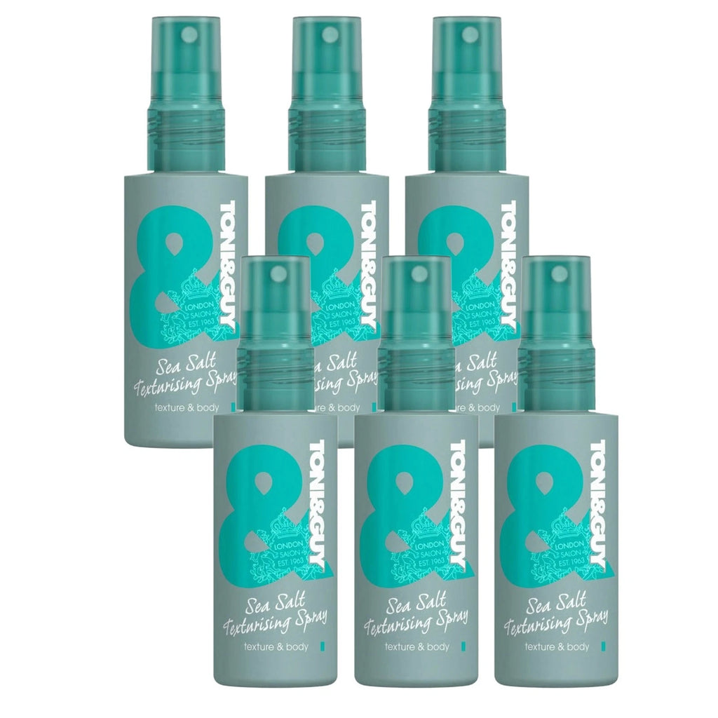 Toni & Guy Sea Salt Texturising Spray - 75ml - 6 PACK