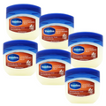 Vaseline Cocoa Butter Rich Moisture Petroleum Jelly 50ml - 6 PACK