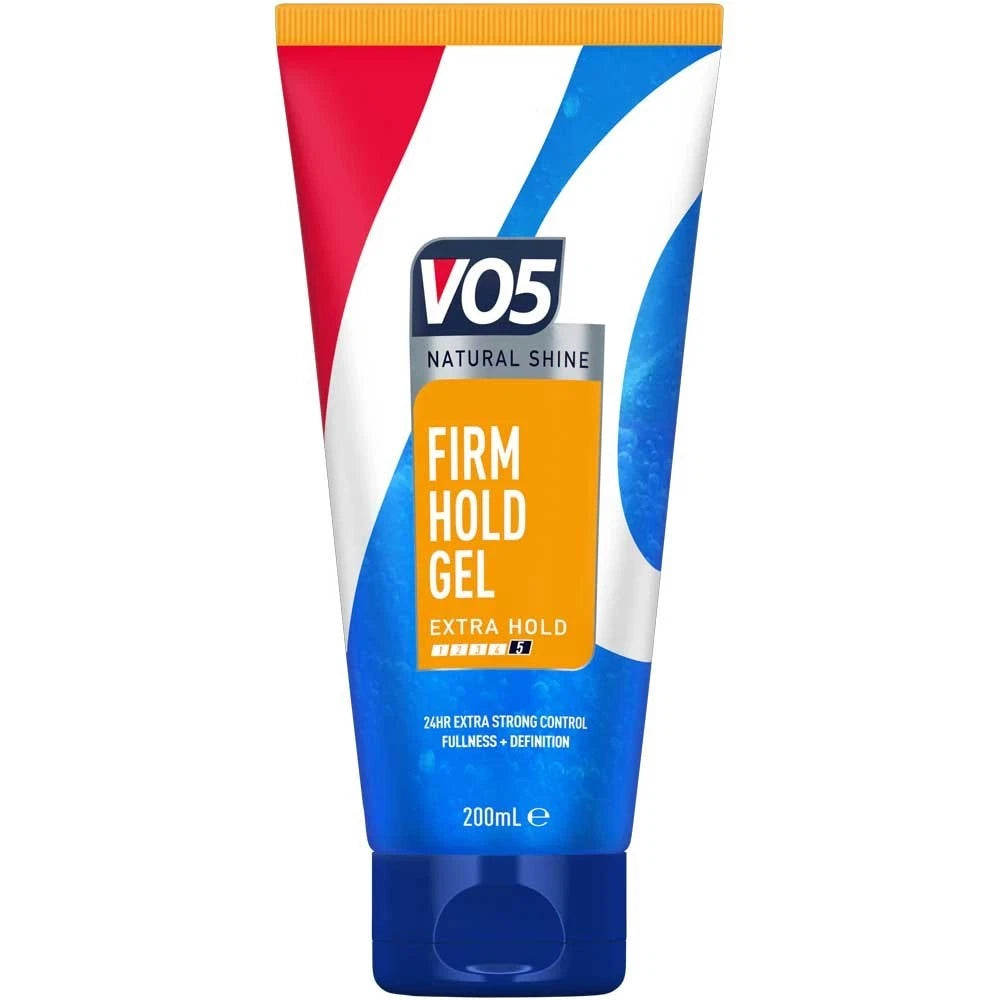 VO5 Firm Hold Styling Gel Extra Hold 200ml - 3 PACK